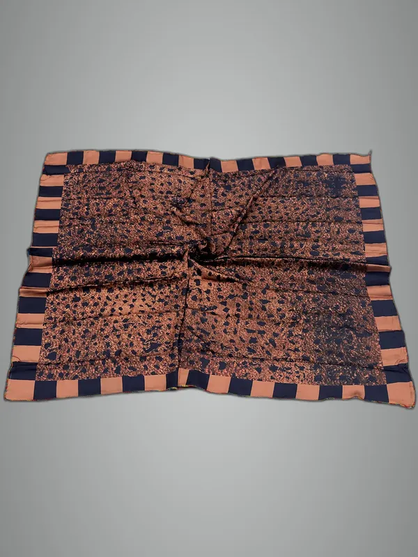 Brown_Polyester_Satin_Silk_Premium_&_Elegant_Digital_Printed_Square_Scarf_For_Women