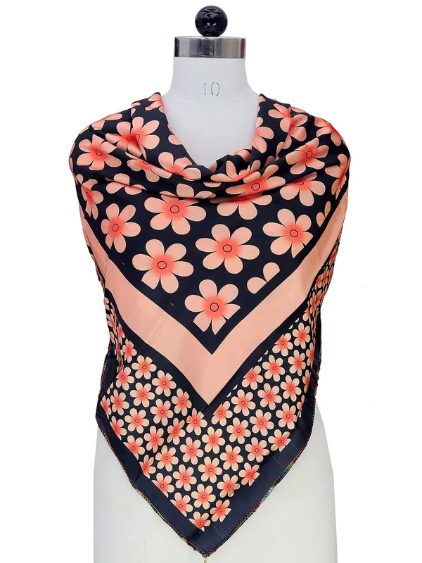Black_&_Pink_Polyester_Satin_Silk_Premium_&_Elegant_Digital_Printed_Square_Scarf_For_Women