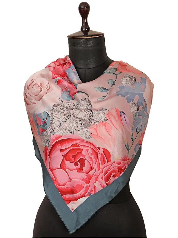 Reddish_Pink_Polyester_Satin_Silk_Premium_&_Elegant_Digital_Printed_Square_Scarf_For_Women