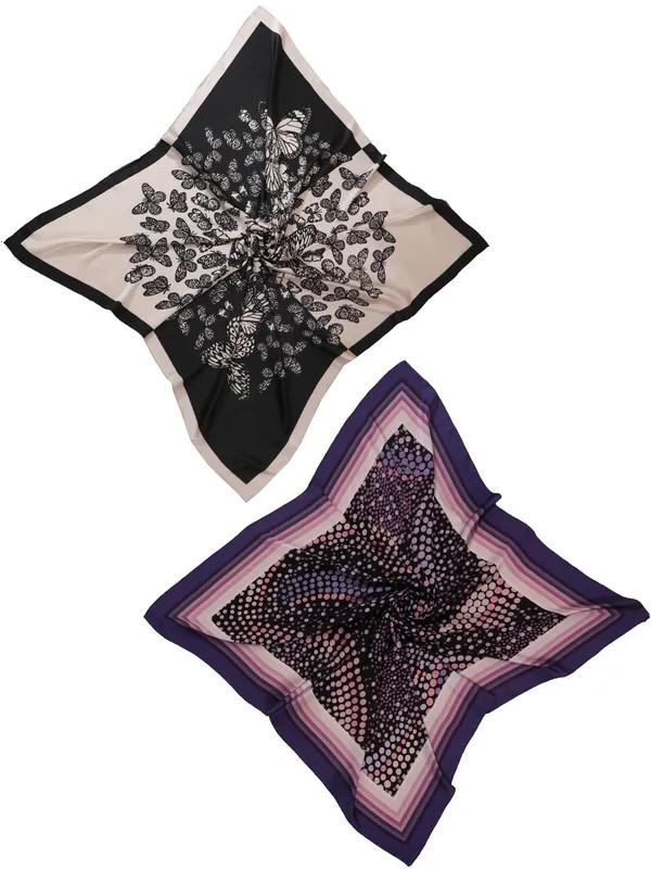 Beige_Black_&_Purple_Polyester_Satin_Silk_Premium_&_Elegant_Digital_Printed_Square_Scarf_For_Women_(Pack_Of_2)