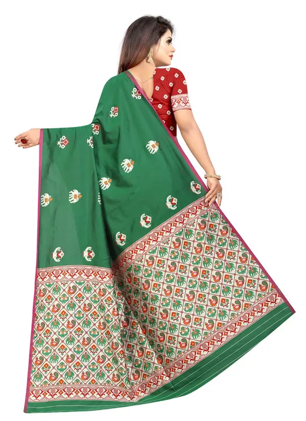 Green_Silk___Jacquard_Premium_&_Elegant_Patola_Saree_With_Blouse_Piece_For_Women