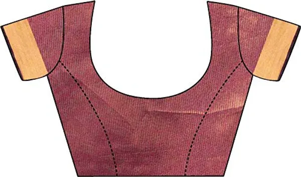 Magenta_Cotton_Silk_Premium_&_Elegant_Saree_Saree_With_Blouse_Piece_For_Women