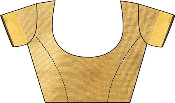 Golden_Polyester_Premium_&_Elegant_Saree_Saree_With_Blouse_Piece_For_Women