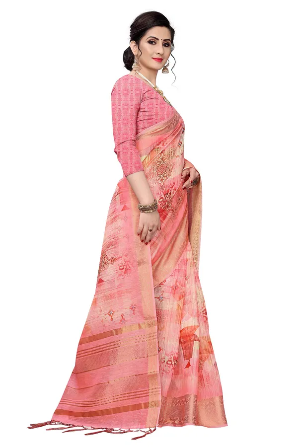 Pink_Cotton___Jacquard_Premium_&_Elegant_Digital_Print_Jacquard_Saree_With_Blouse_Piece_For_Women