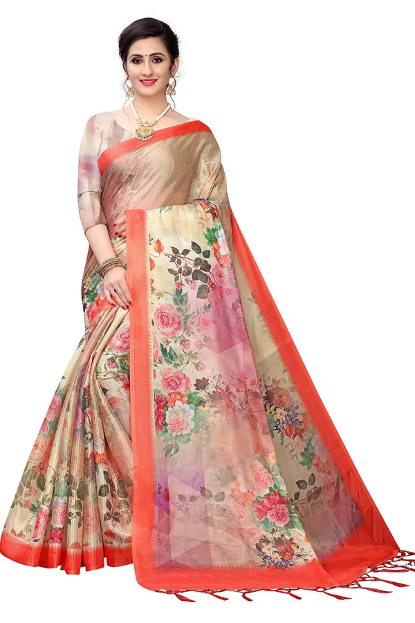 Multicolor_Cotton___Jacquard_Premium_&_Elegant_Digital_Print_Jacquard_Saree_With_Blouse_Piece_For_Women