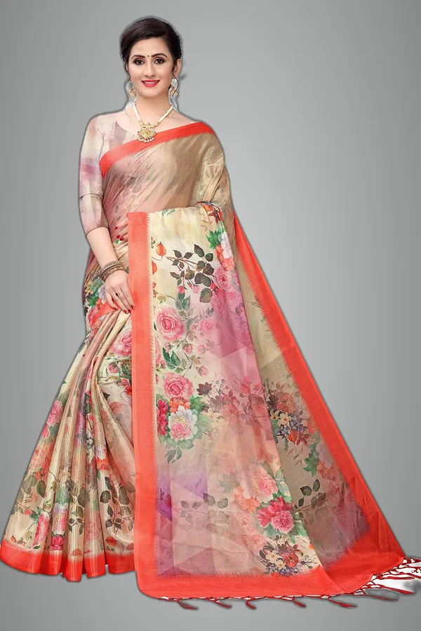 Multicolor_Cotton___Jacquard_Premium_&_Elegant_Digital_Print_Jacquard_Saree_With_Blouse_Piece_For_Women