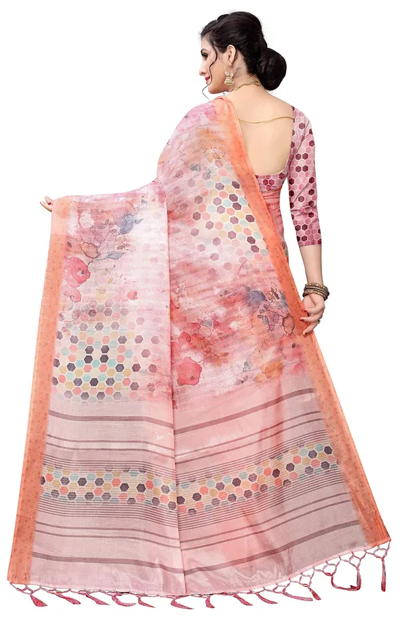 Red_Cotton___Jacquard_Premium_&_Elegant_Digital_Print_Jacquard_Saree_With_Blouse_Piece_For_Women