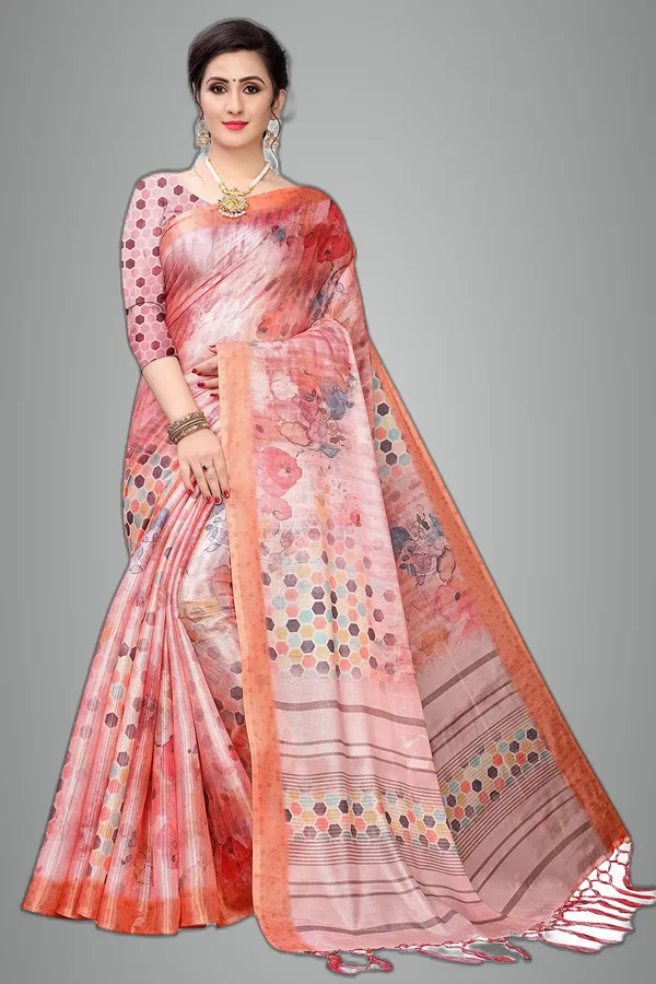 Red_Cotton___Jacquard_Premium_&_Elegant_Digital_Print_Jacquard_Saree_With_Blouse_Piece_For_Women
