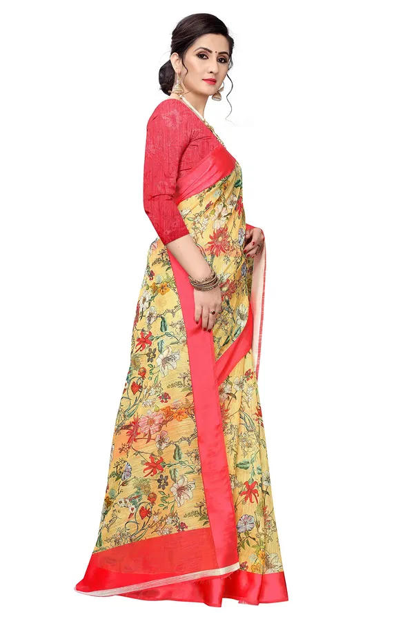 Yellow_Cotton___Jacquard_Premium_&_Elegant_Digital_Print_Jacquard_Saree_With_Blouse_Piece_For_Women