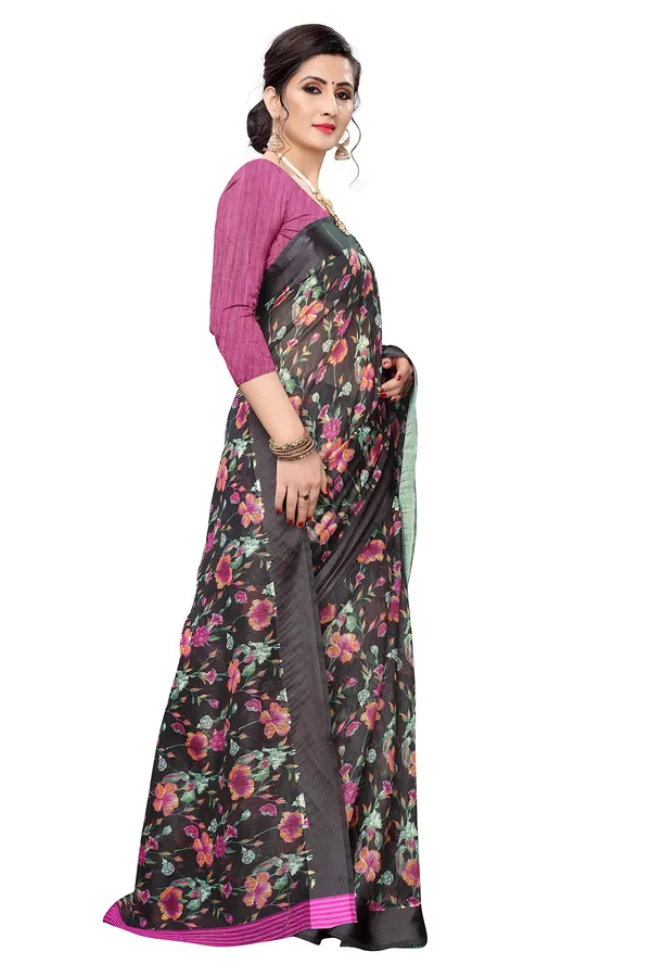 Brown_Cotton___Jacquard_Premium_&_Elegant_Digital_Print_Jacquard_Saree_With_Blouse_Piece_For_Women