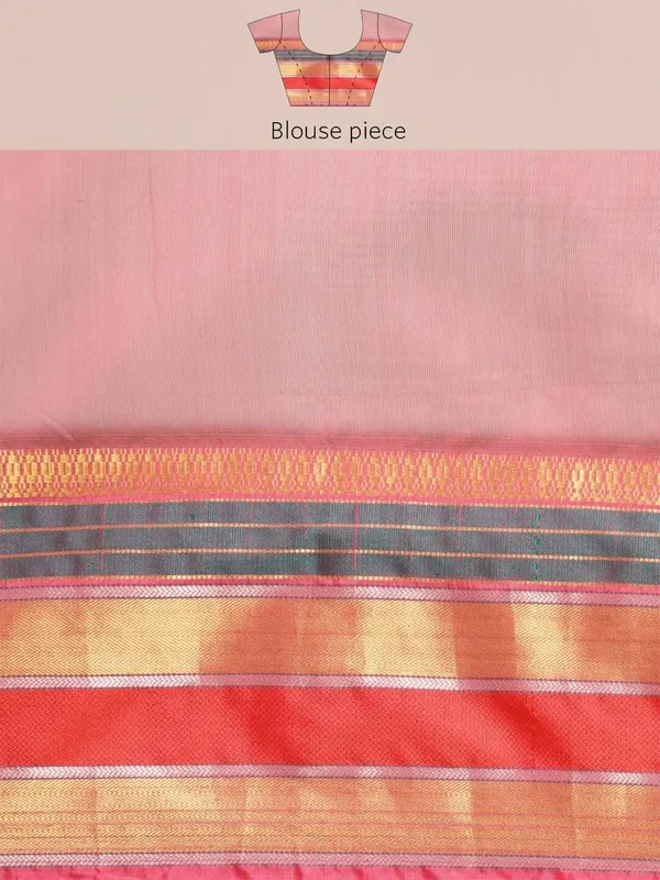 Blue_Cotton_Silk_Premium_&_Elegant_(_Jacquard_Thread_Work_)_Kota_Doria_Banarasi_Saree_With_Blouse_Piece_For_Women