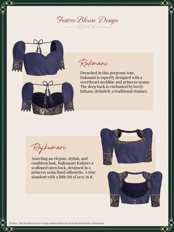 Navy_Blue_Polyester_Silk_Jacquard_Premium_&_Elegant_(_Zari_Border_)_Banarasi_Plain_Border_Saree_With_Blouse_Piece_For_Women
