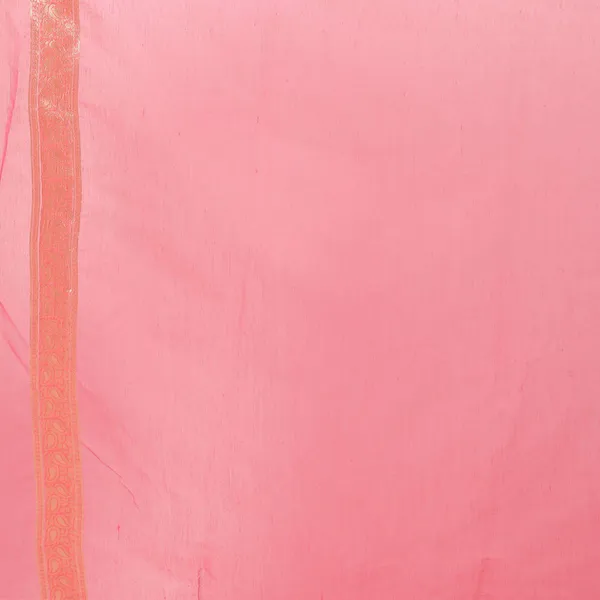Fuchsia_Pink_Polyester_Silk_Jacquard_Premium_&_Elegant_(_Zari_Border_)_Banarasi_Plain_Border_Saree_With_Blouse_Piece_For_Women