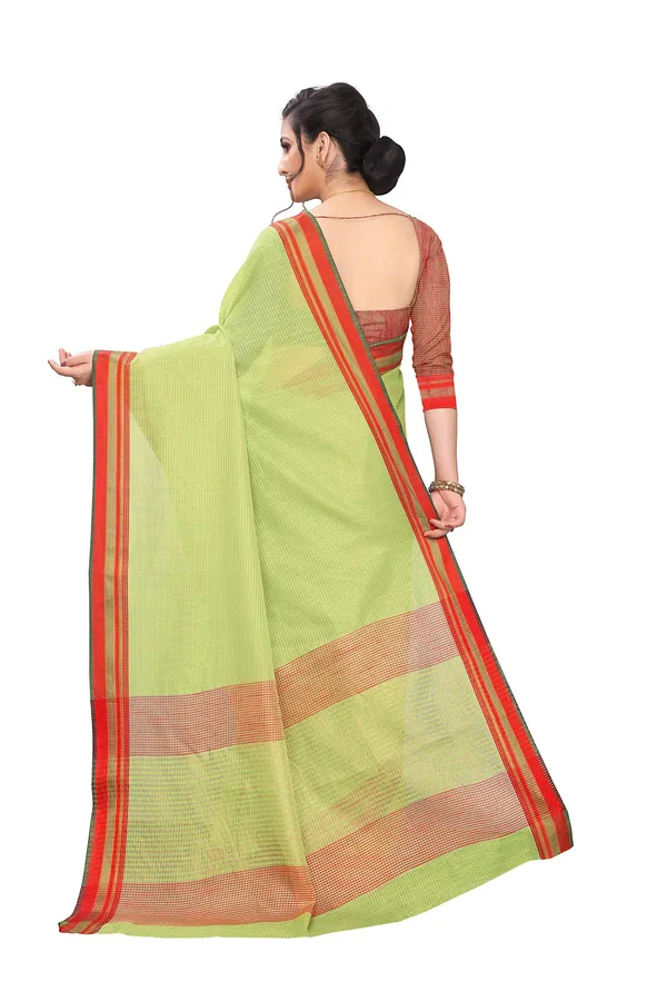 Light_Green_Cotton_Silk_Jacquard_Premium_&_Elegant_(_Jacquard_)_Maheshwari_Saree_With_Blouse_Piece_For_Women