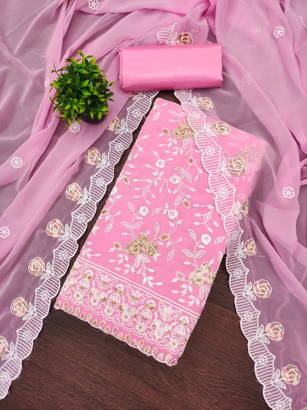 Baby_Pink_Georgette_Salwar_Suit_Dress_Material_With_Floral_Thread_Work_Unstitched