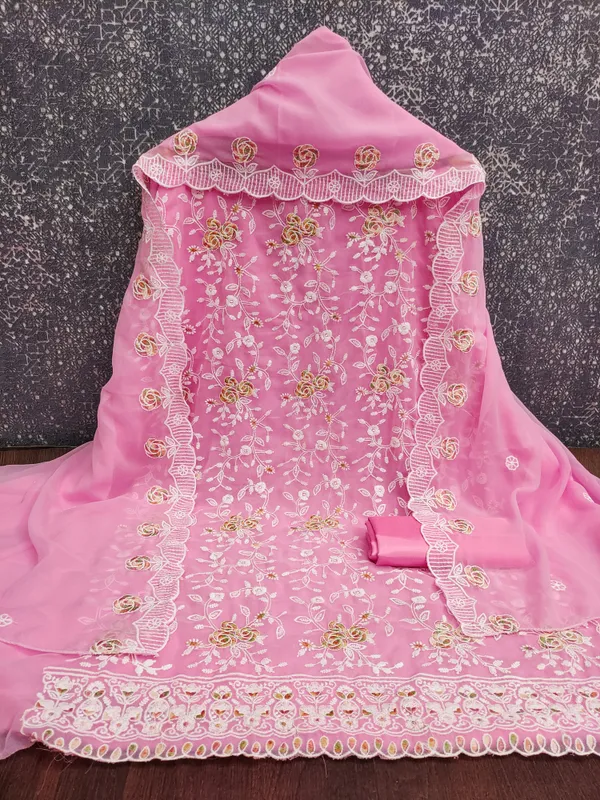 Baby_Pink_Georgette_Salwar_Suit_Dress_Material_With_Floral_Thread_Work_Unstitched