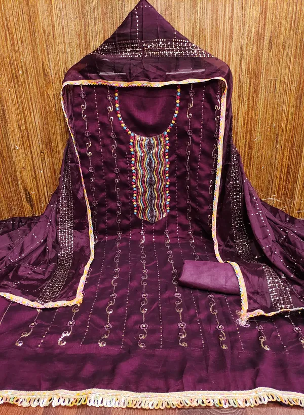Purple_Vichitra_Silk_Salwar_Suit_Dress_Material_With_Multicolor_Thread_&_Sequin_Work_Unstitched