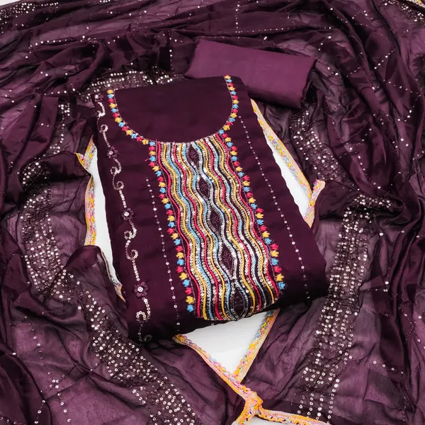 Purple_Vichitra_Silk_Salwar_Suit_Dress_Material_With_Multicolor_Thread_&_Sequin_Work_Unstitched