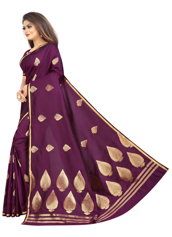 Purple_Silk___Jacquard_Premium_&_Elegant_Banarasi_Saree_With_Blouse_Piece_For_Women