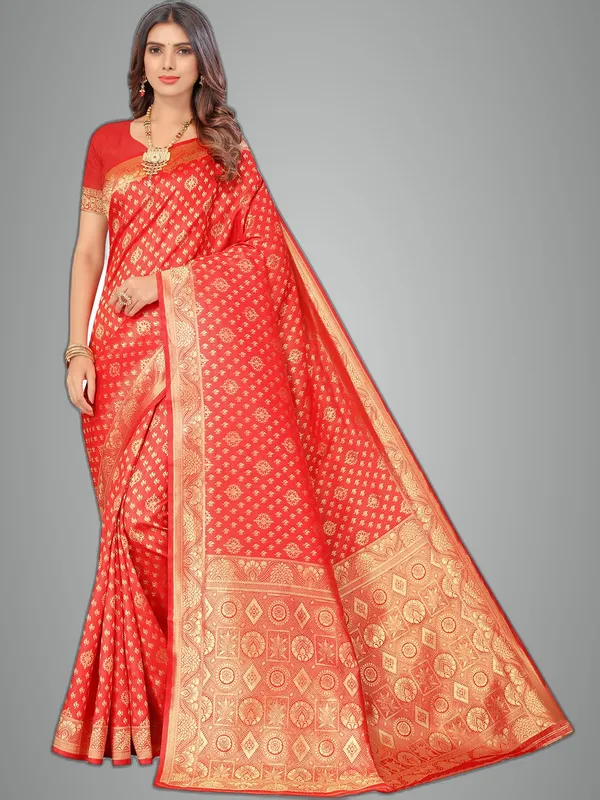 Purple_Silk___Jacquard_Premium_&_Elegant_Banarasi_Saree_With_Blouse_Piece_For_Women