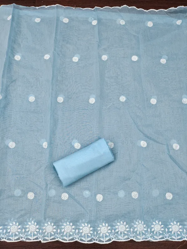Sky_Blue_Chanderi_Cotton_Embroidered_Salwar_Suit_Dress_Material_With_Santoon_Bottom_&_Dupatta_Unstitched