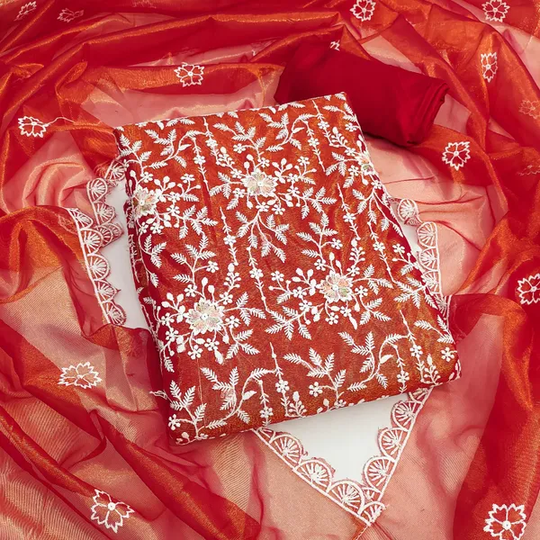 Red_Floral_Elegance_Organza_Salwar_Suit_Set_Unstitched