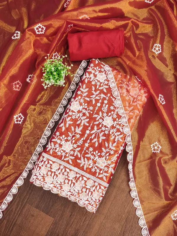 Red_Floral_Elegance_Organza_Salwar_Suit_Set_Unstitched