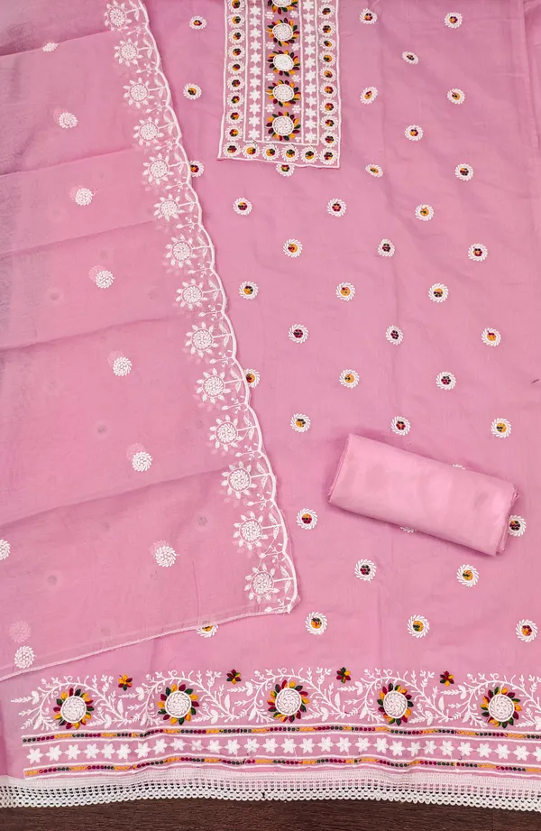 Pink_Chanderi_Cotton_Embroidered_Salwar_Suit_Dress_Material_With_Santoon_Bottom_&_Dupatta_Unstitched