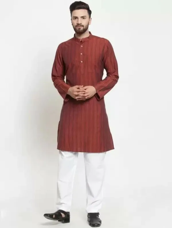 AVINZO_Men's_White_Cotton_pajama