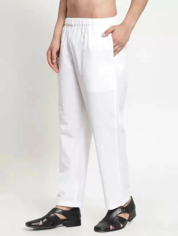 AVINZO_Men's_White_Cotton_pajama