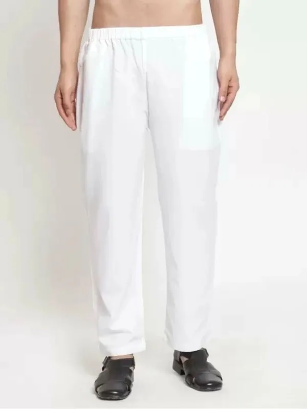 AVINZO_Men's_White_Cotton_pajama