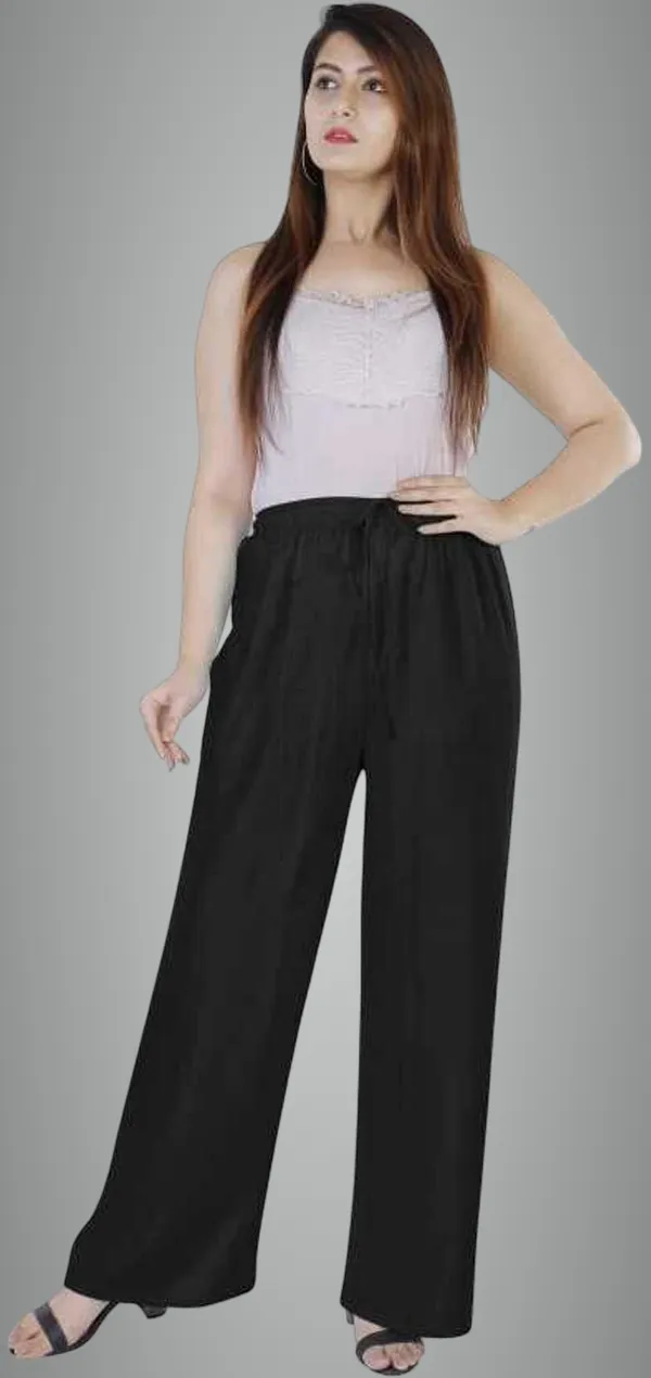 Black_Viscose_Rayon_Trousers_For_Women