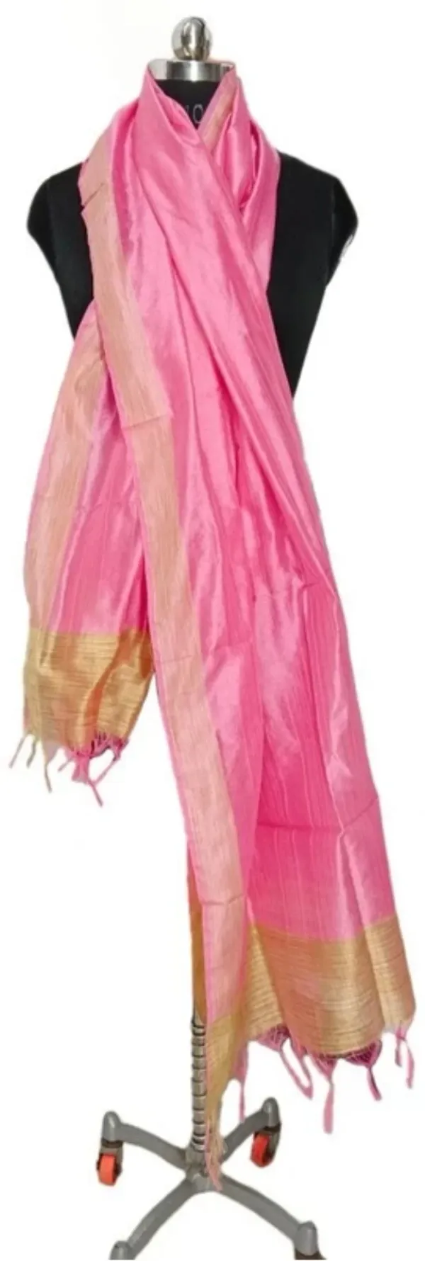Pink_Silk_Blend_Woven_Dupatta_For_Women