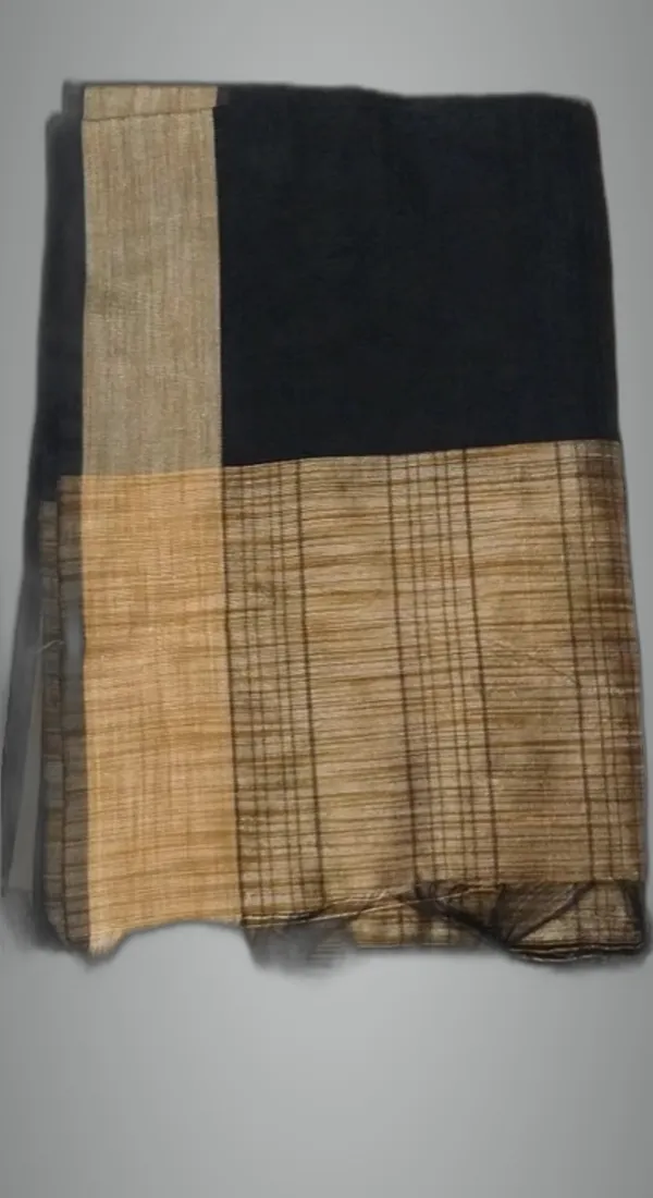 Black_Silk_Blend_Woven_Dupatta_For_Women