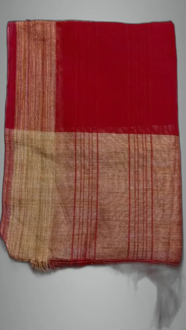 Maroon_Silk_Blend_Woven_Dupatta_For_Women
