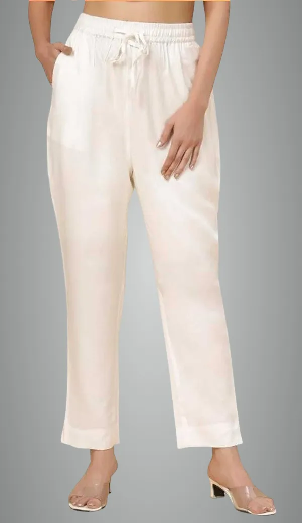 White_Viscose_Rayon_Regular_Fit_Trousers_For_Women