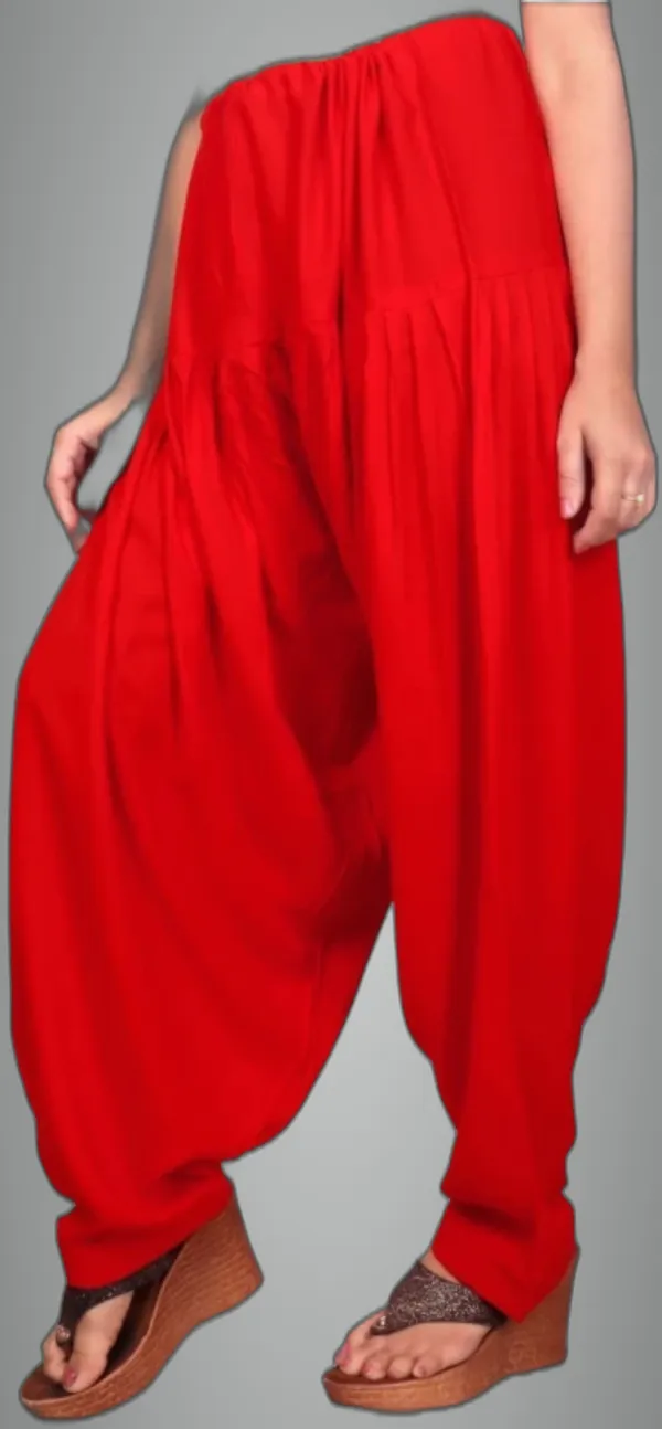 Red_Indi_Viscose_Rayon_Solid_Patiala_For_Women
