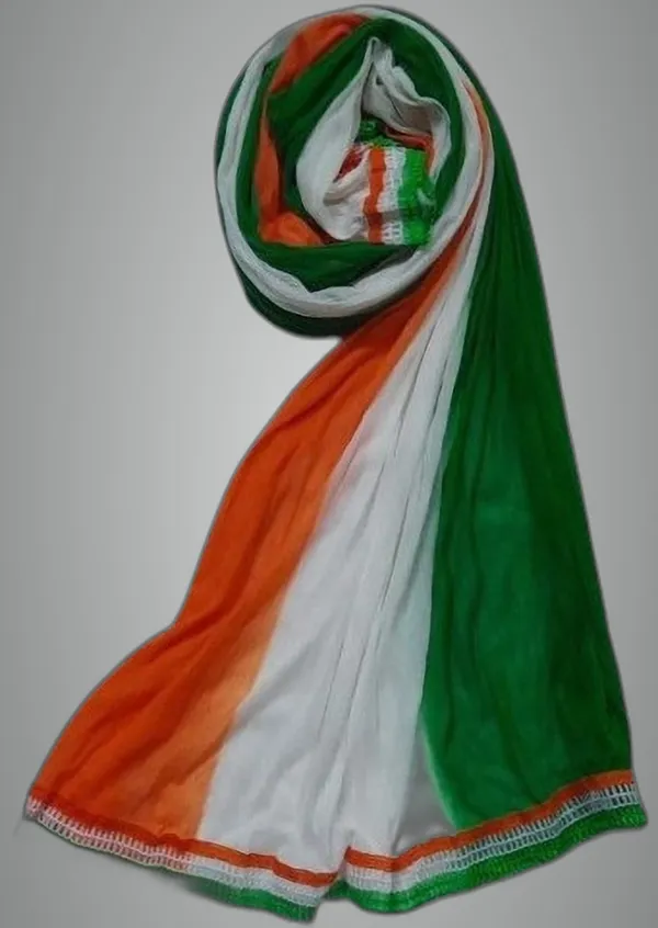 Multicolor_Net_Striped_Unisex_Dupatta_For_Unisex