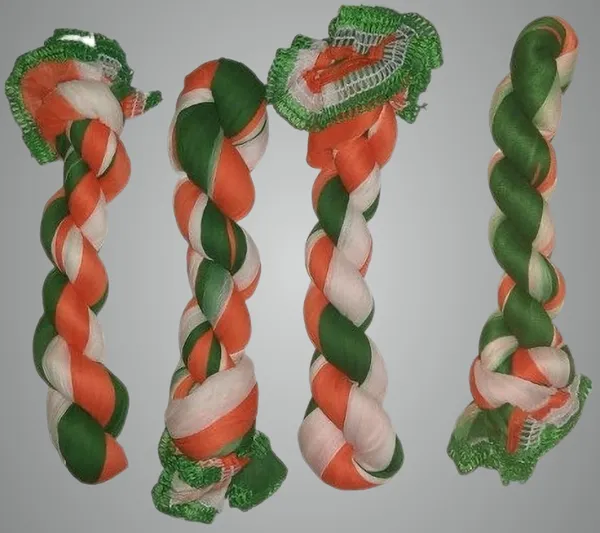 Multicolor_Net_Striped_Unisex_Dupatta_For_Unisex