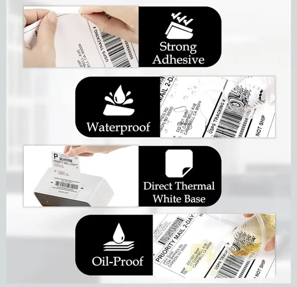 Avinzo_100mm_x_150mm_Direct_Thermal_Shipping_Label,_4"x_6"_Sticker_Rolls,_400_Label_per_Roll,_Strong_Adhesive,_Barcode_Compatible_for_E-Commerce_Couriers_-Pack_of_2,(_800_labels)