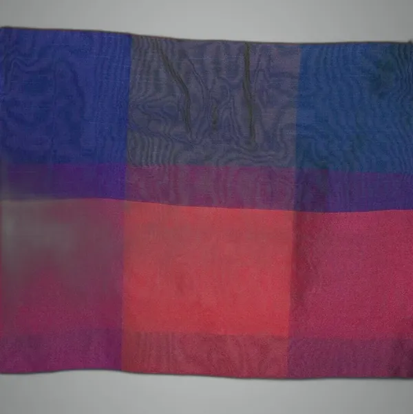 Multicolor_Silk_Blend_Checke_Dupatta_For_Women