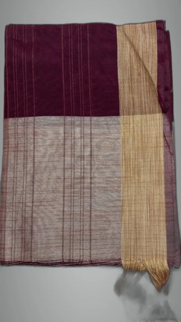 Purple_Silk_Blend_Woven_Dupatta_For_Women