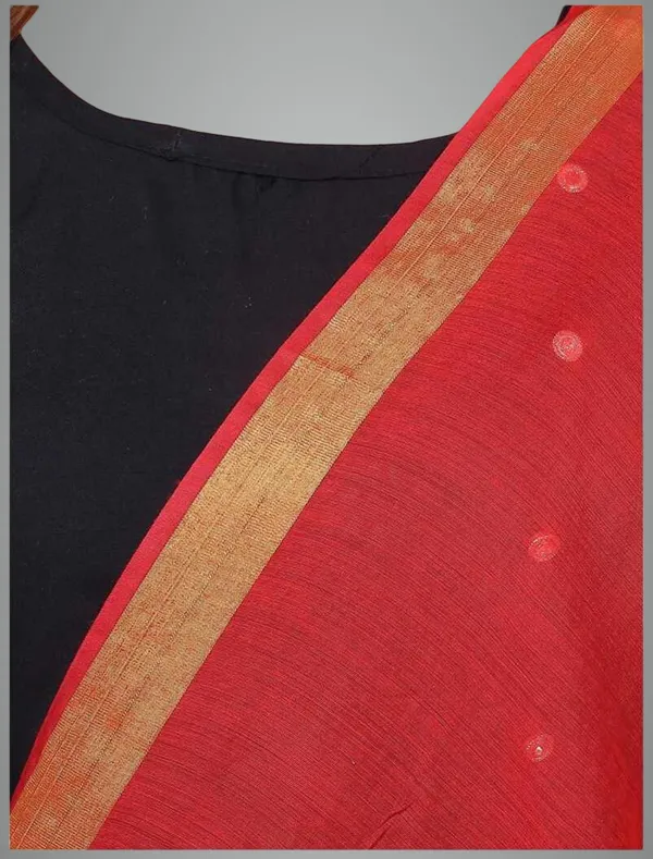 Red_Organza_Embroide_Dupatta_For_Women