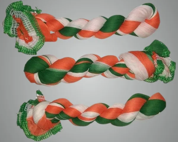 Multicolor_Net_Striped_Unisex_Dupatta_For_Unisex