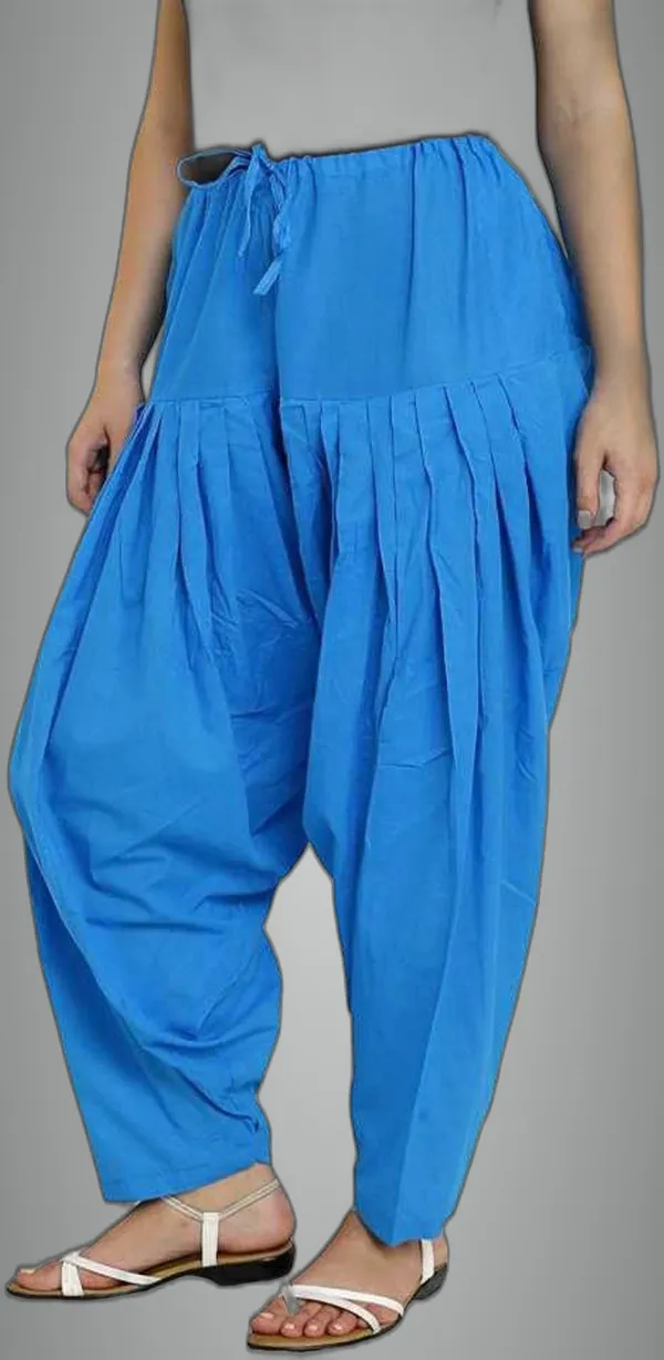 Pack_of_2__Cotton_Solid_Patiala_For_Women