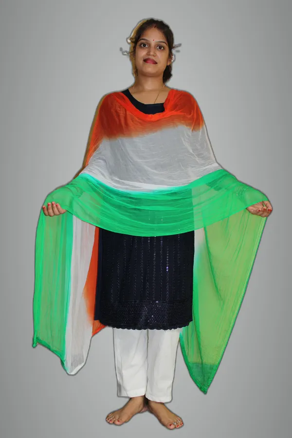 Multicolor_Chiffon_Striped_Dupatta_For_Women