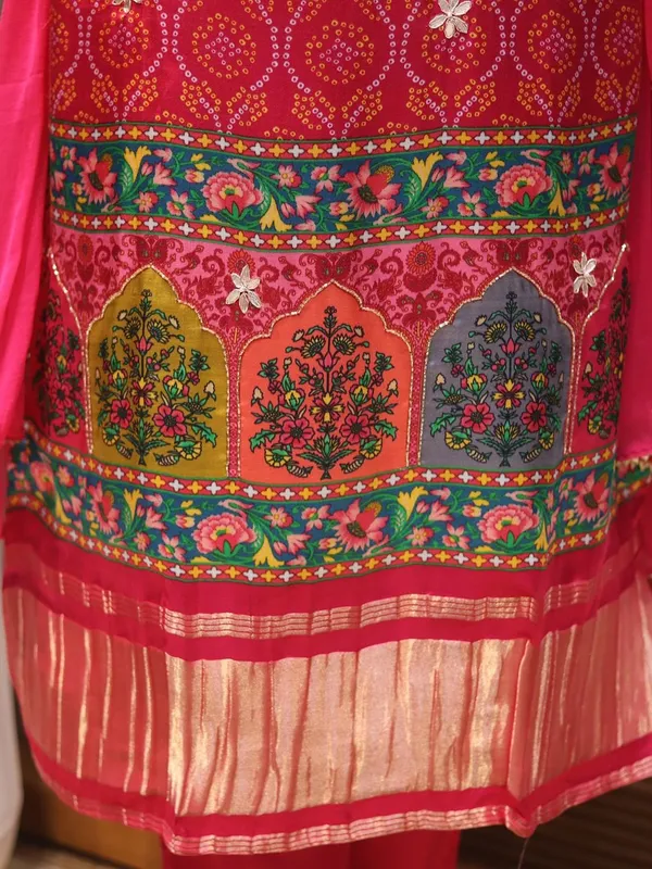Pink_Embroidered_Kurta_With_Pant_&_Dupatta_Set_|_For_Women