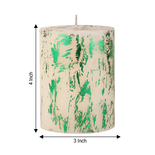 Pack_of_3_Green_Foil_Luxury_Pillar_Candles