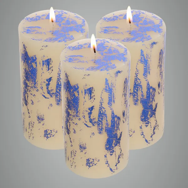 Pack_of_3_Blue_Foil_Hand_Poured_Luxury_Candle