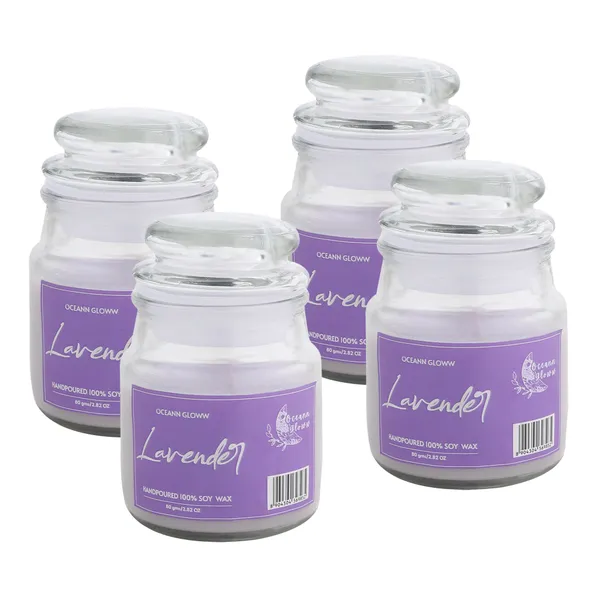 Pack_Of_4_Lavender_Florid_Yankee_Jar_Candle